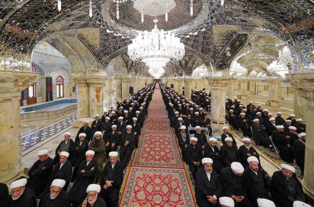 برعاية العتبة العلوية.. الحوزة العلمية تقيم مؤتمرها التبليغي الخاص بزيارة الأربعين بنسخته الخامسة عشرة