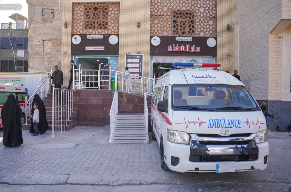 العتبة العلوية المقدسة تكمل إستعداداتها الطبية الخاصة بزيارة الأربعين