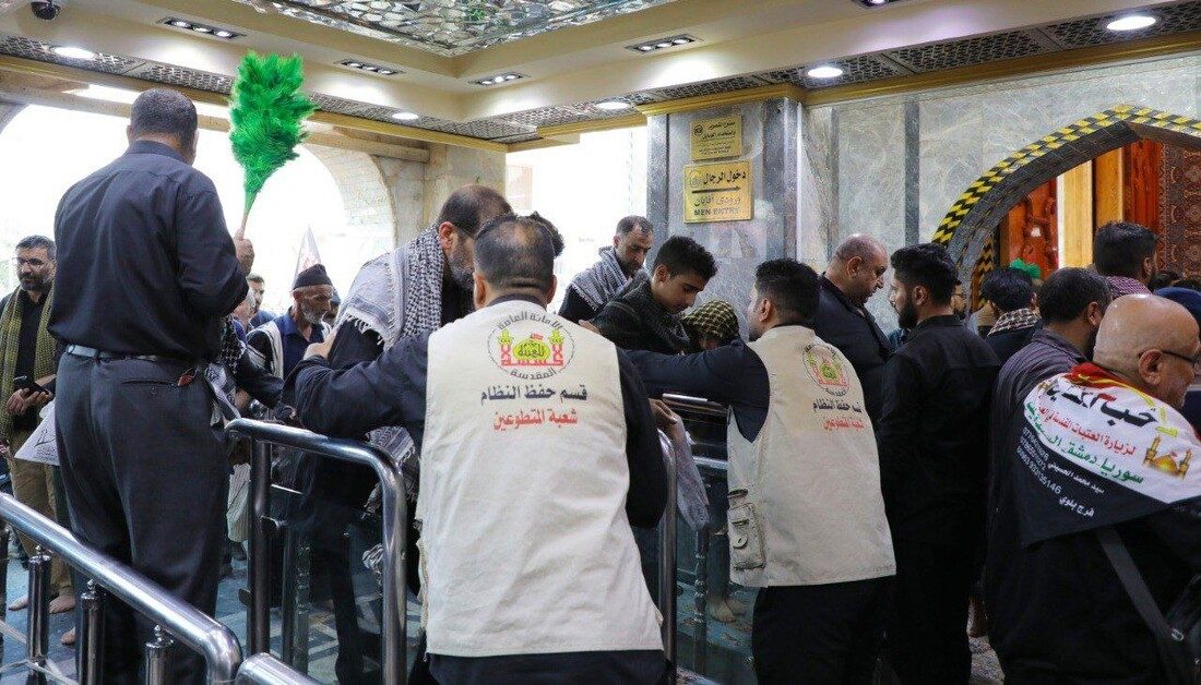 قسم حفظ النظام في العتبة الحسينية يباشر بتطبيق خطته الخاصة بزيارة الأربعين المباركة
