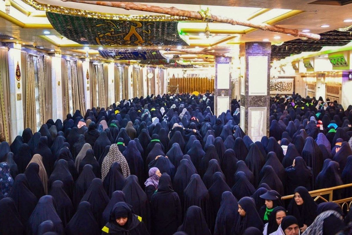 استنفار أكثر من 200 مبلغة ومتطوعة لخدمة زائرات الأربعين في العتبة الحسينية المقدسة