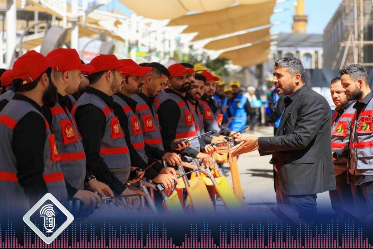 قسم التنمية والتأهيل الاجتماعي للشباب يوثق حجم خدماته المقدمة خلال زيارة أربعينية الإمام الحسين (عليه السلام)
