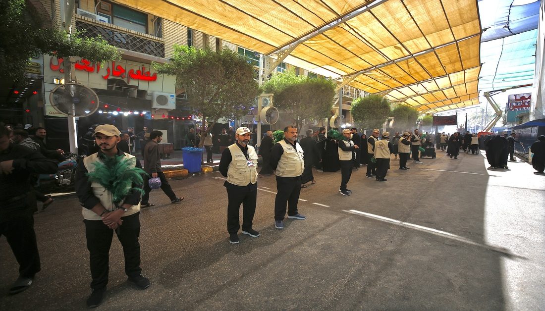 بمشاركة (7000) متطوع... قسم حفظ النظام في العتبة الحسينية يعلن إحصائية خدماته خلال الزيارة الأربعينية