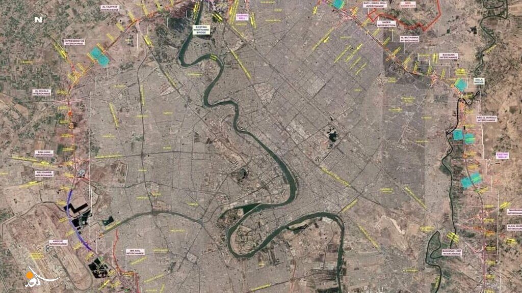 بغداد على موعد مع تغيير جذري في خارطة النقل عبر الطريق الحلقي الرابع