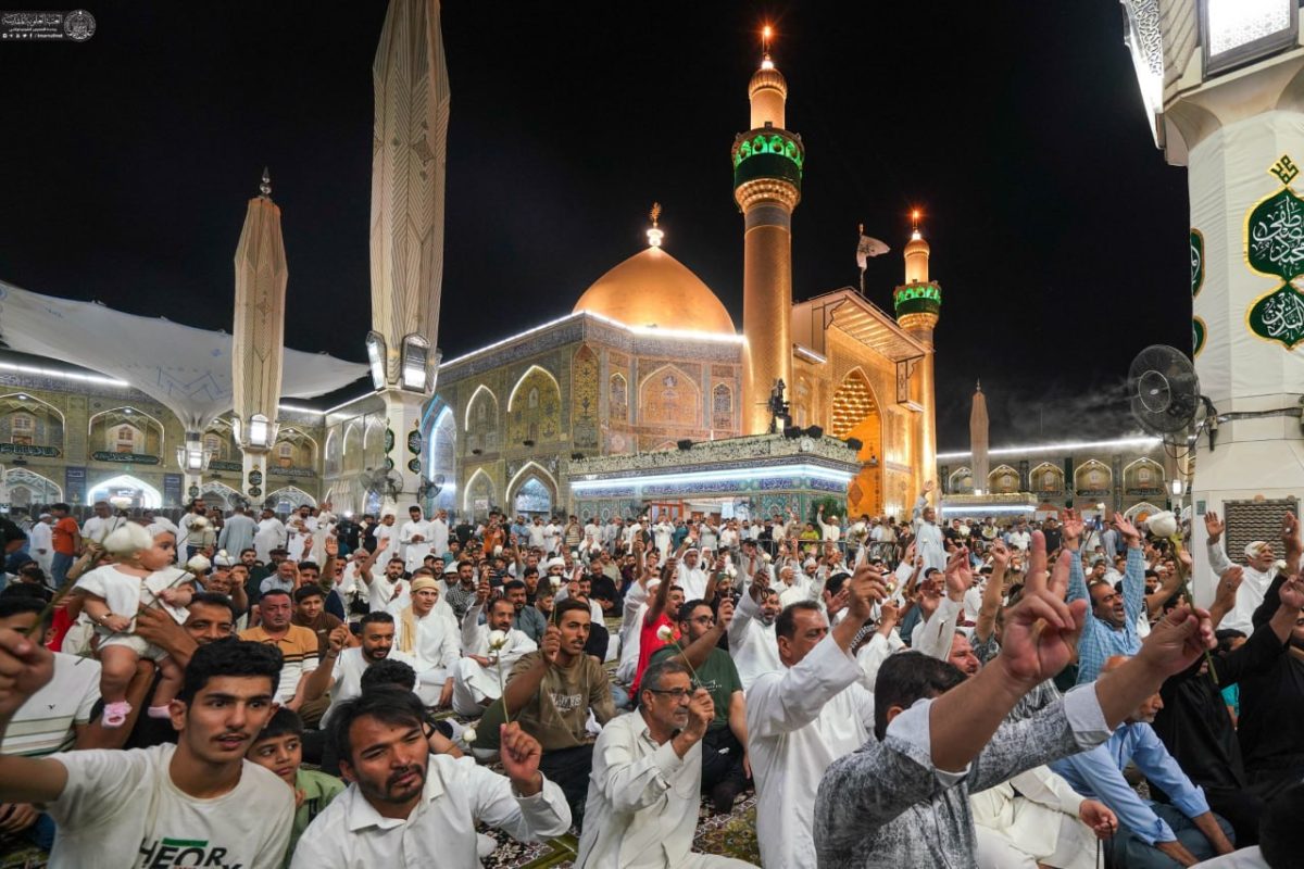 العتبة العلوية تقيم محفلا جماهيريا احتفاء بولادة النبي الأكرم (صلّى الله عليه وآله وسلّم) وحفيده الإمام جعفر الصادق عليه السلام