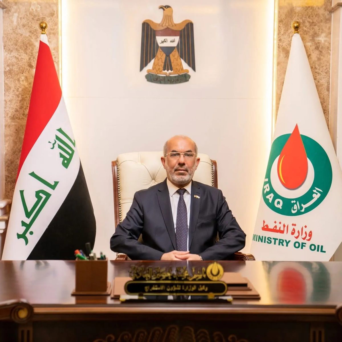 وزير النفط يؤكد رفع الطاقة التصديرية للنفط إلى أكثر من ثلاثة ملايين برميل يوميا