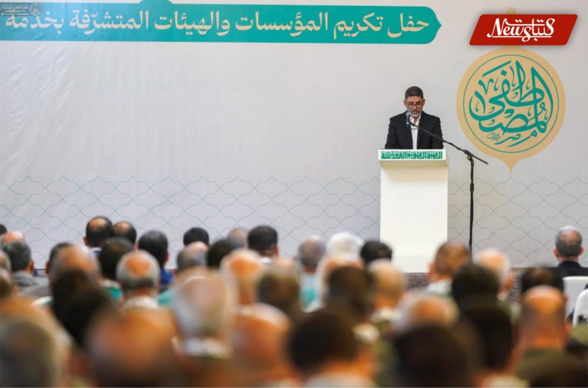 العتبة العلوية المقدسة تقيم حفلا لتكريم عشرة آلاف متشرف بالخدمة من مختلف المحافظات العراقيّة