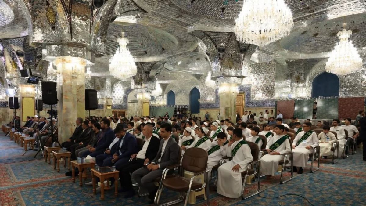 امانة مسجد الكوفة المعظم تسعى لجمع القراء من مختلف المحافظات العراقية عبر مسابقة قرانية سنوية