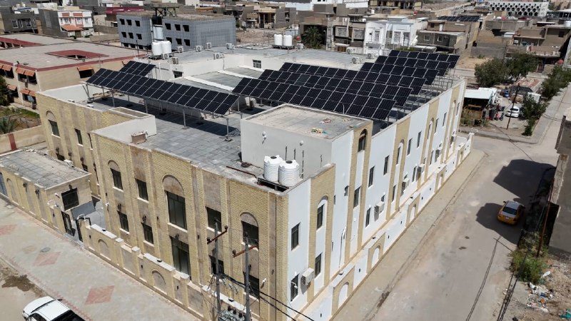 الحكومة المحلية في المثنى تعتمد الطاقة الشمسية في المدارس الجديدة بالمحافظة