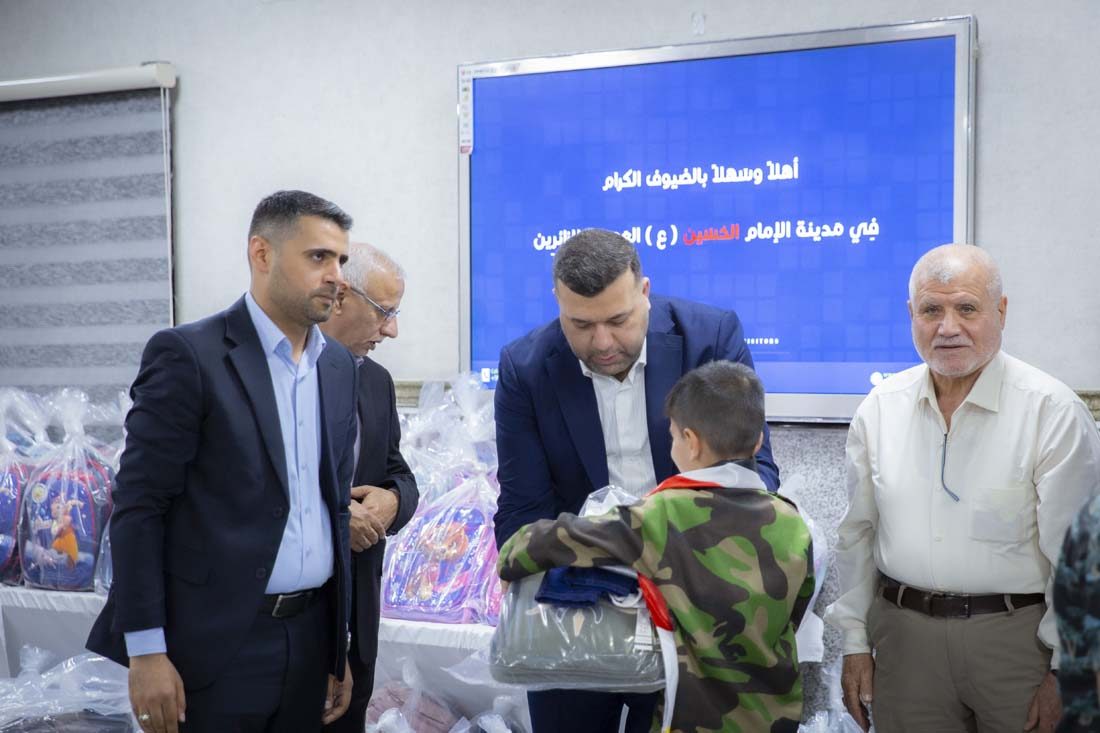 وفاء لتضحيات آبائهم.. العتبة الحسينية تطلق برنامجها السنوي لرعاية أبناء الشهداء والأيتام