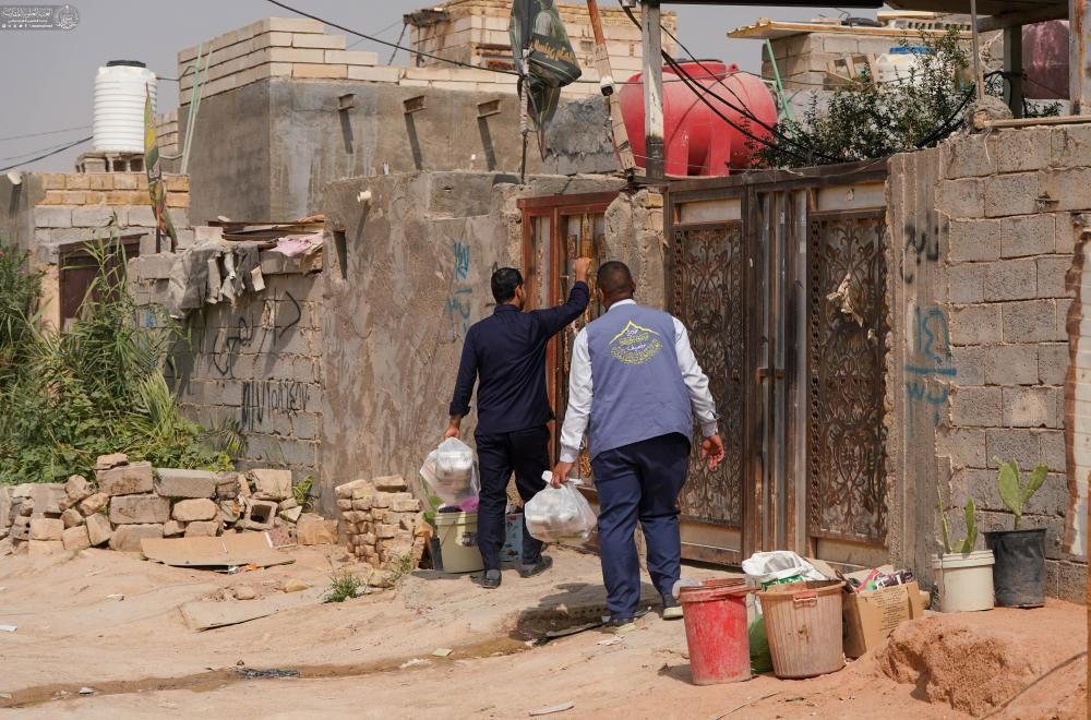 ضمن فعاليات أسبوع العقيلة .. قسم مضيف الزائرين بالعتبة العلوية المقدسة يطلق حملة (العطاء) لرعاية الأسر المتعففة