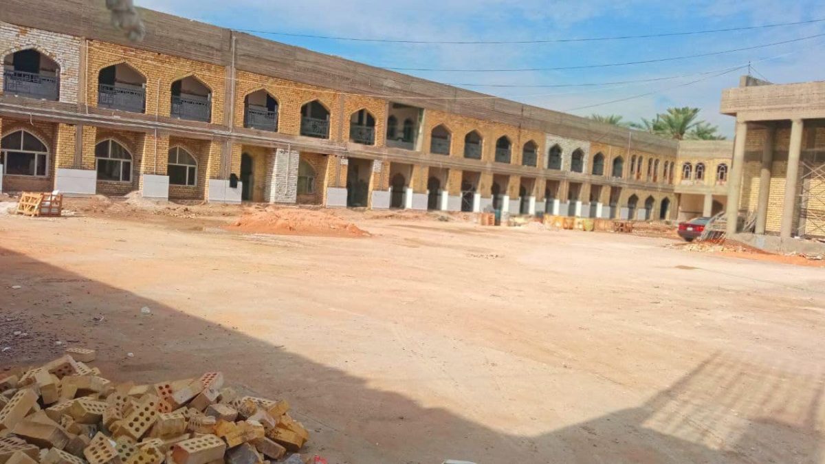 الأمانة العامة للمزارات الشيعية تواصل أعمال الإعمار والتأهيل في مزار بكر بن علي بمحافظة بابل